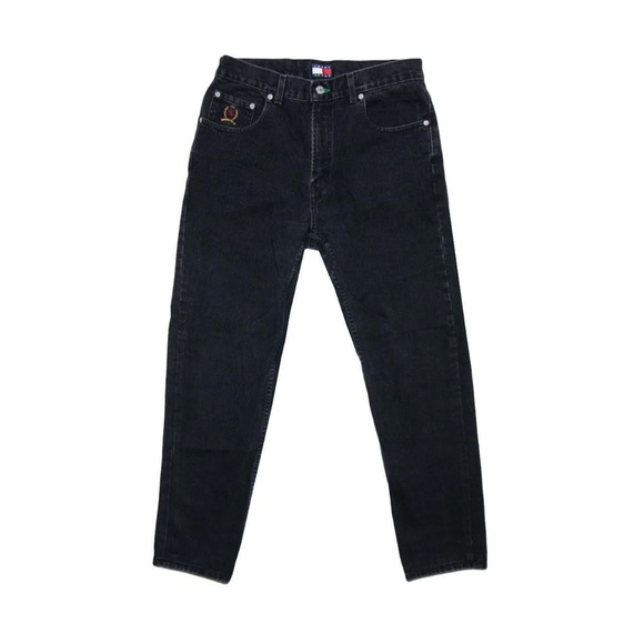 Vintage Black Tommy Hilfiger Jeans - Picture 1 of 4